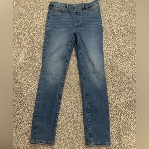 Good American Power Stretch Pull On Skinny Jeans